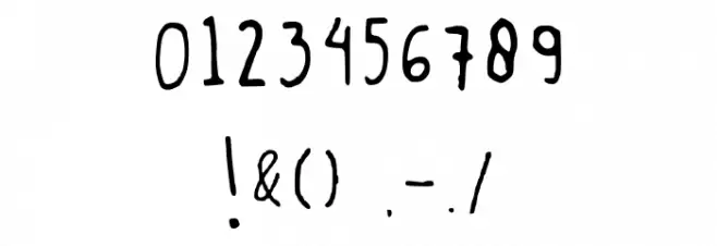 Rayssa Regular Font Alte caractere