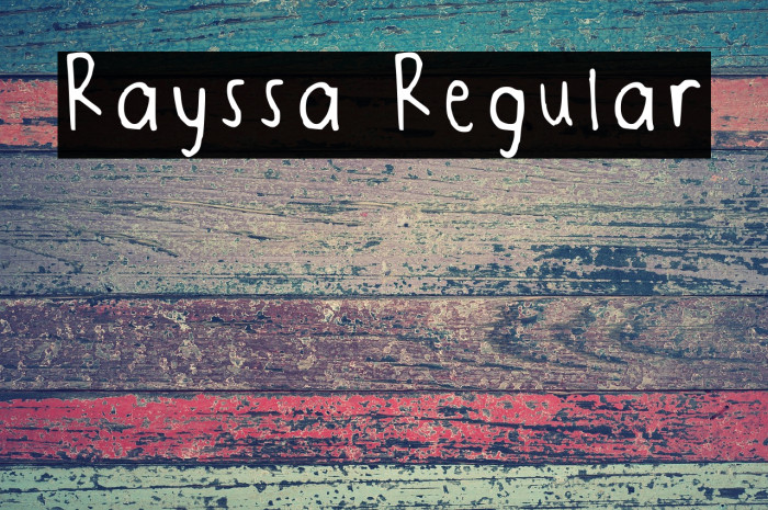 Rayssa Regular Example 3