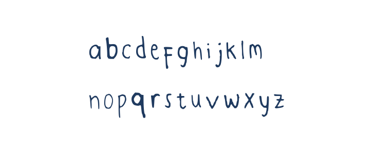 Rayssa Regular Lowercase