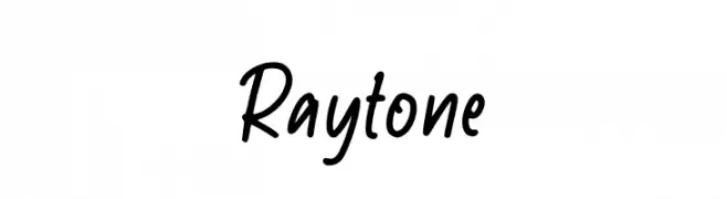 Raytone  免费字体下载