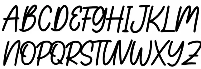 Raytone Font UPPERCASE