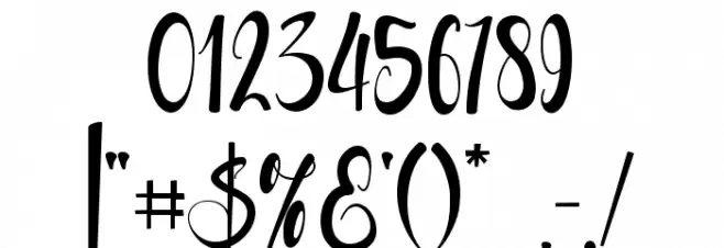 Rayya Font OTHER CHARS