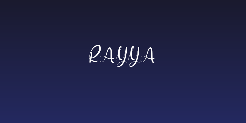 Rayya Social Header