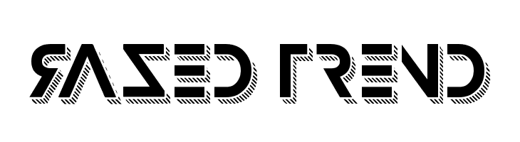 Razed Trend  font caratteri gratis