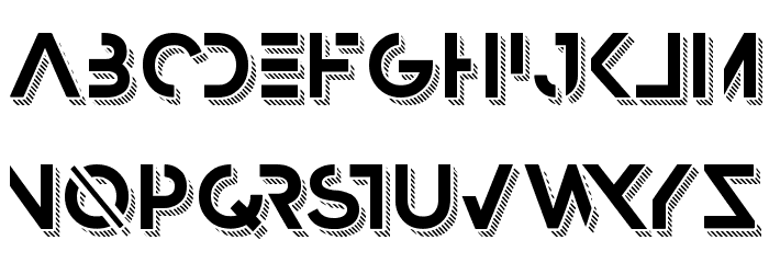 Razed Trend Font LOWERCASE
