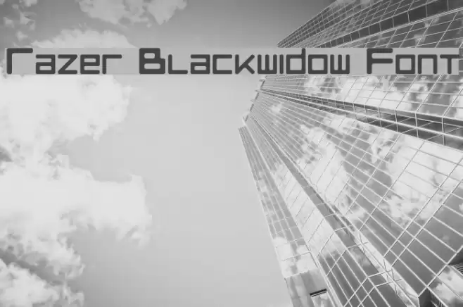 Razer Blackwidow Font Font examples