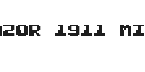 Razor 1911 Mini Logo