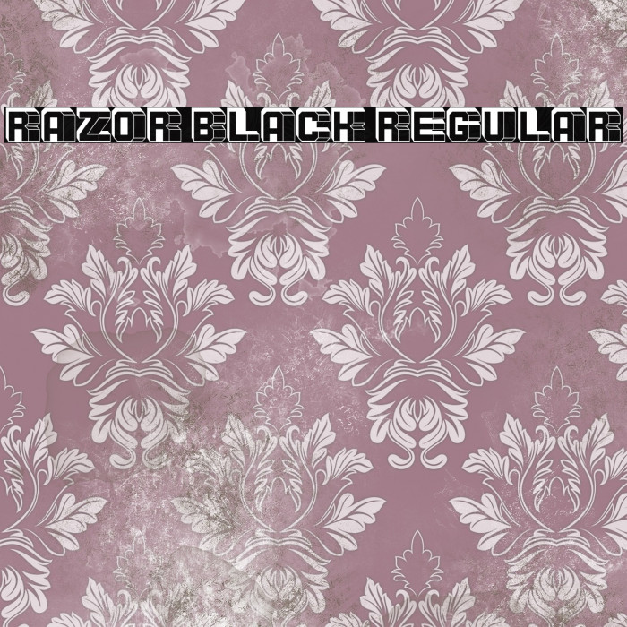 Razor Black Regular Example 3