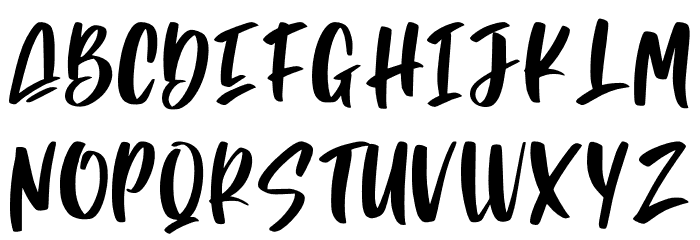 Razor Bland Personal Use Font LOWERCASE