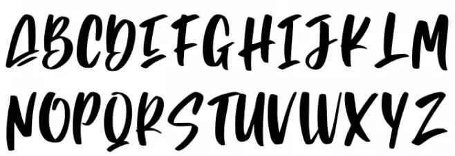 Razor Bland Personal Use फ़ॉन्ट लोअरकेस