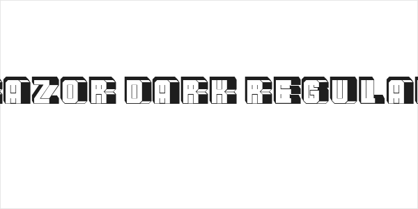 Razor Dark Regular Logo