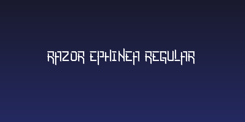 Razor Ephinea Regular Social Header