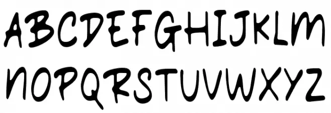 Razor Gueth Schriftart Groß