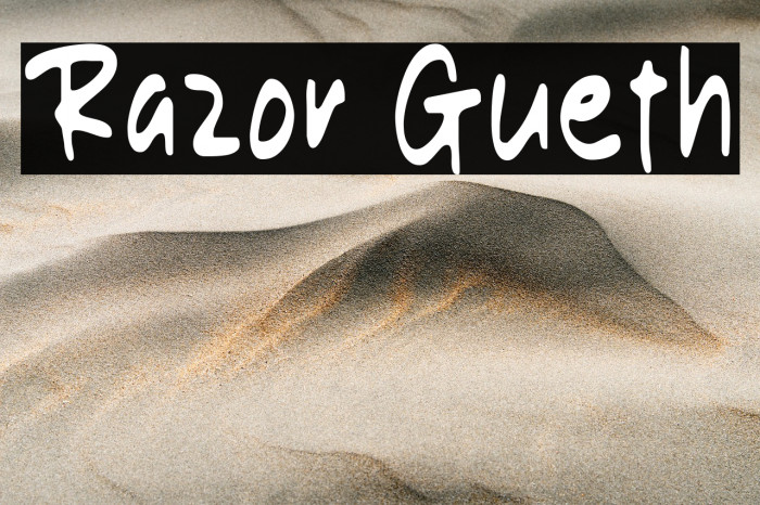 Razor Gueth Example 3