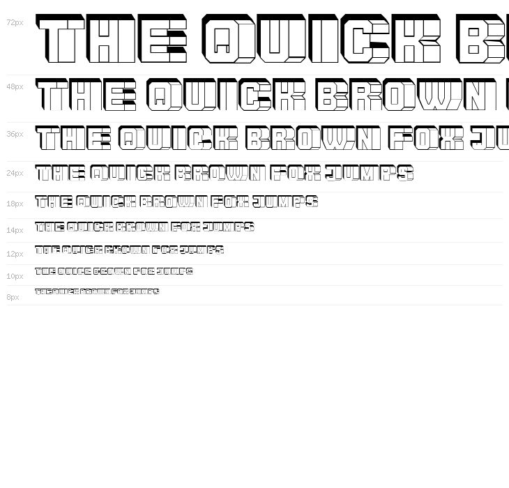 Razor Regular Waterfall