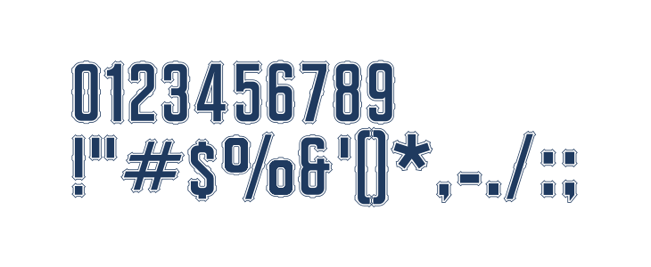 RazorFace-Regular Other Characters