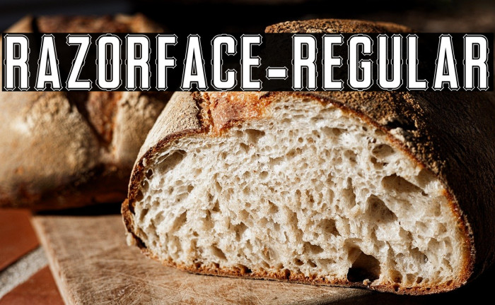 RazorFace-Regular Example 1