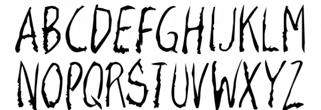 RazorKeen-Regular Schriftart Groß