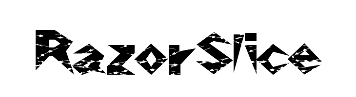 RazorSlice  Frei Schriftart Herunterladen