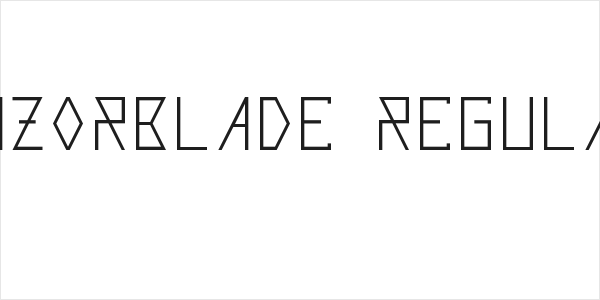 Razorblade Regular Logo