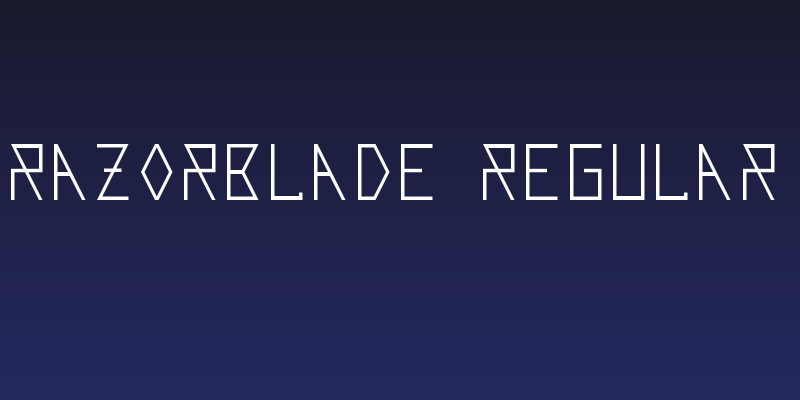 Razorblade Regular Social Header