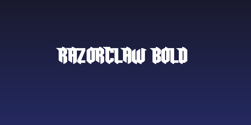 Razorclaw Bold Social Header