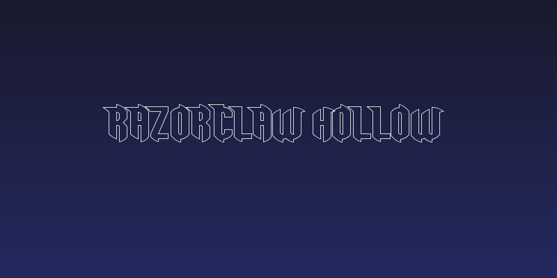 Razorclaw Hollow Social Header