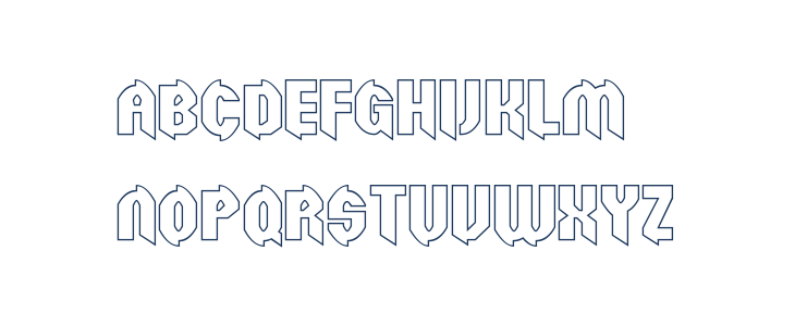 Razorclaw Hollow Lowercase