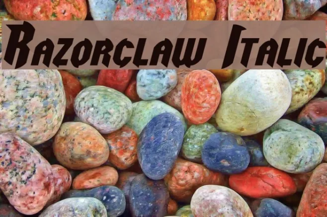 Razorclaw Italic Example 2