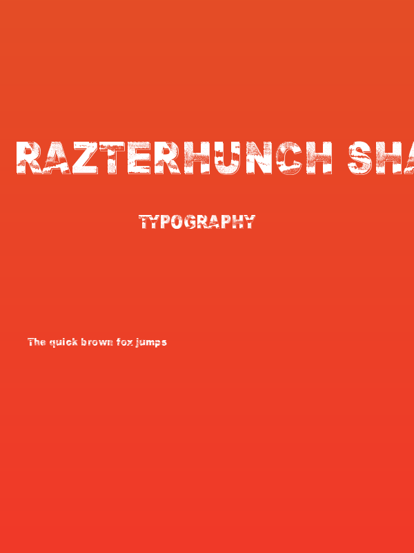 Razterhunch Shadow Poster