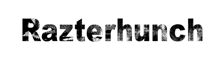 Razterhunch Font