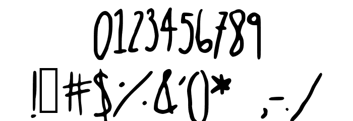 rabbitmoon Font OTHER CHARS