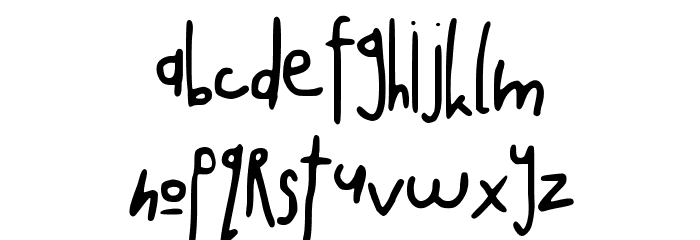 rabbitmoon Font LOWERCASE