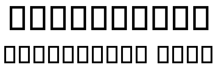 radar Font OTHER CHARS