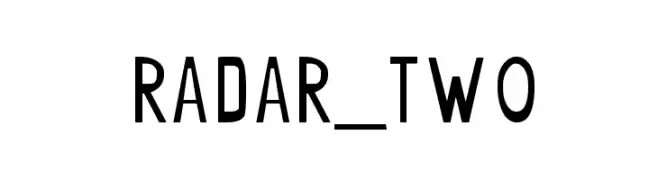 radar_two  Frei Schriftart Herunterladen