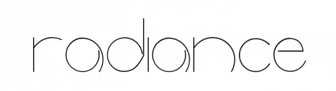 radiance  Fuentes Gratis Descargar