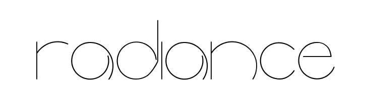 radiance  font caratteri gratis