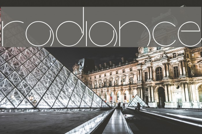 radiance Font examples