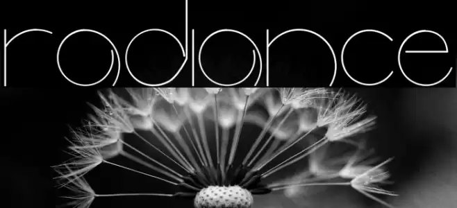 radiance Font examples