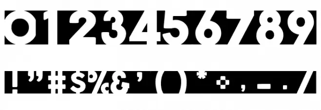 radicalblock Font OTHER CHARS