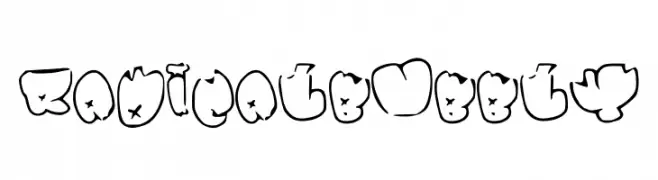 radicalbubbly  フリーフォントのダウンロード