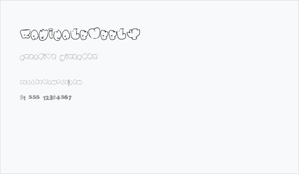 radicalbubbly Business Card