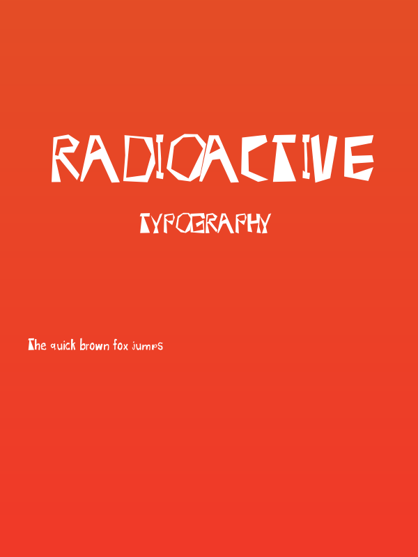 radioactive Poster