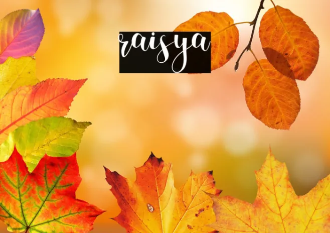 raisya Example 3