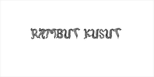rambut kusut Logo