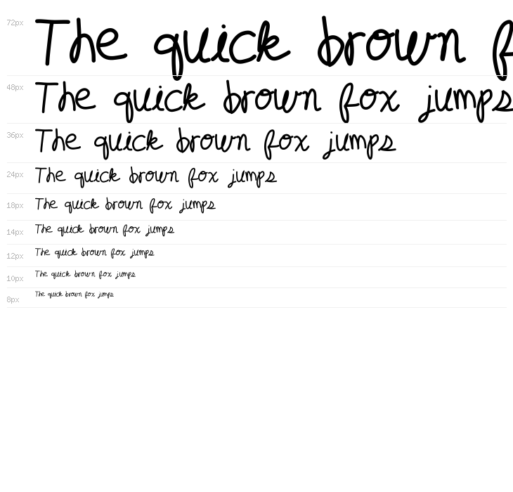 random type Waterfall