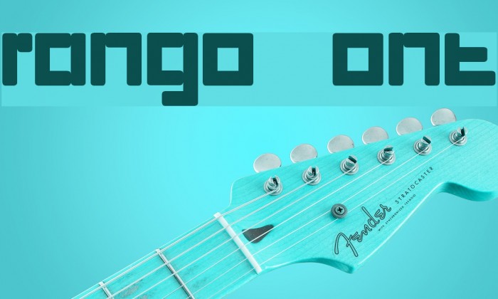 rango Font examples
