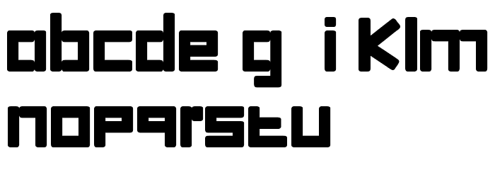 rango Font LOWERCASE