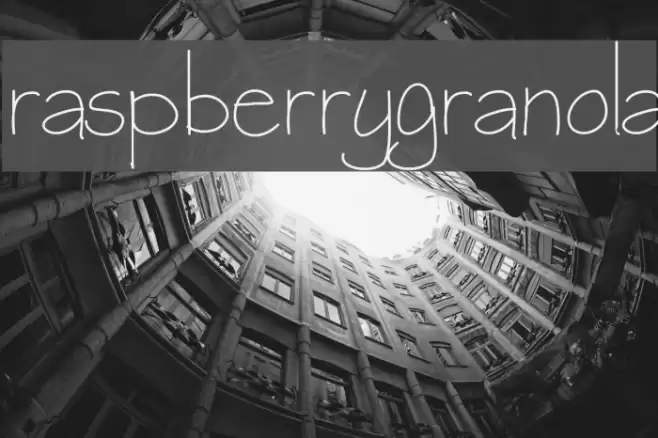 raspberrygranola Font | Free Download (TTF/OTF) | FFonts.net