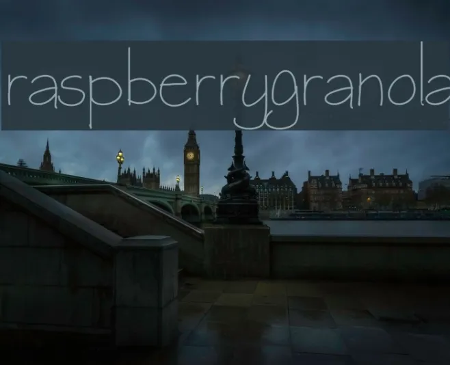 raspberrygranola Example 3